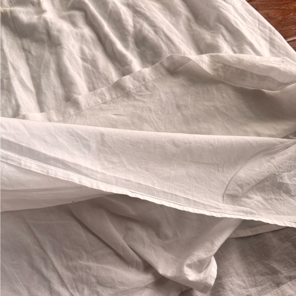 J Crew Ruffle Embroidery White Dress - Picture 10 of 13